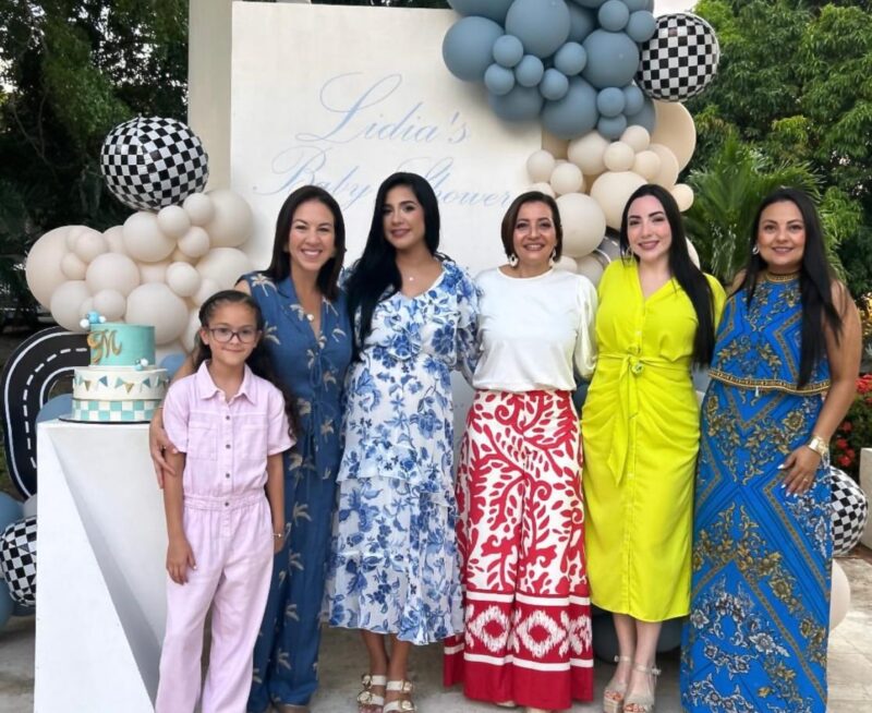 Dos corazones, una carrera: Lidia vive la dulce espera con temática Racing