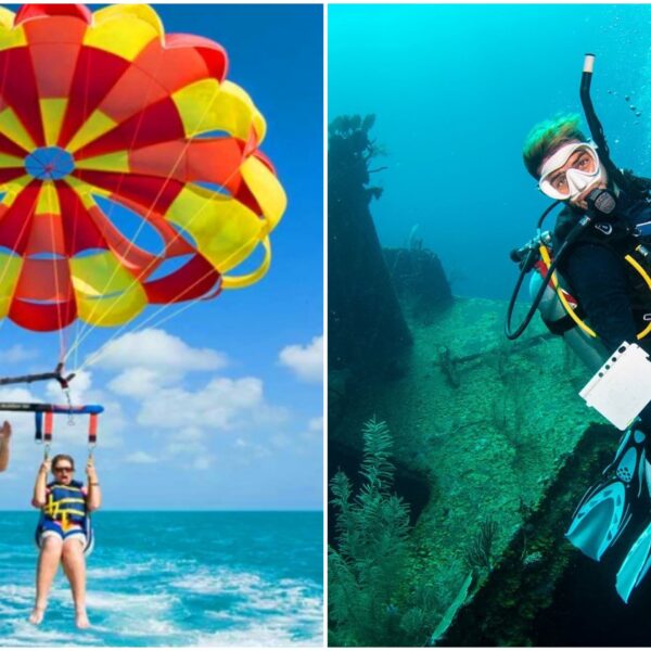 Aventuras sobre y bajo el mar en West Bay