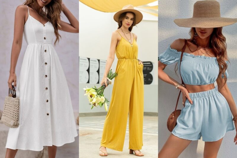 Outfits esenciales para brillar en la playa de noche