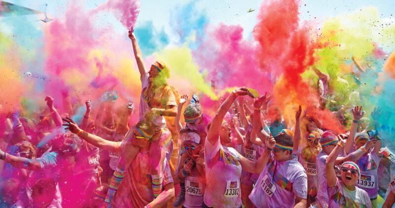 Diversión y solidaridad: Roatán se prepara para el ‘Color Run 2025’