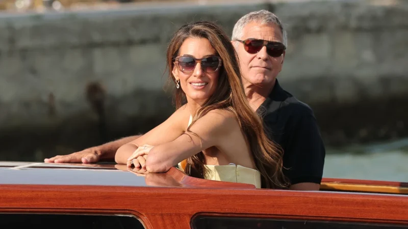 George y Amal Clooney: regreso romántico a Venecia entre cine, glamour y recuerdos de boda