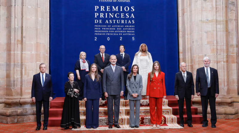 Así se vivió las audiencias reales de los Premios Princesa de Asturias