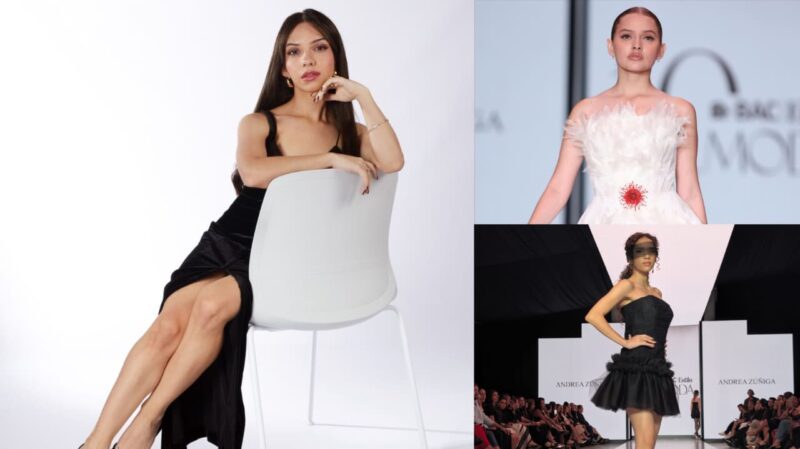 Andrea Zúñiga: La elegancia en blanco y negro