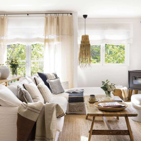 Cortinas que nunca pasan de moda: el secreto para un hogar siempre trendy