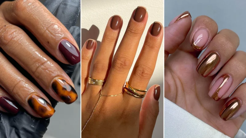5 ideas de manicure para celebrar Thanksgiving