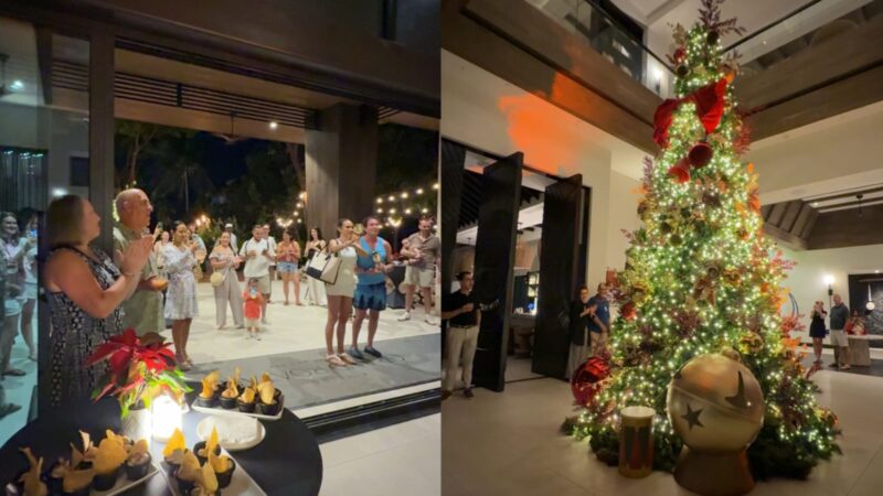 Kimpton Grand Roatán inaugura la temporada Festive con imponente encendido de árbol
