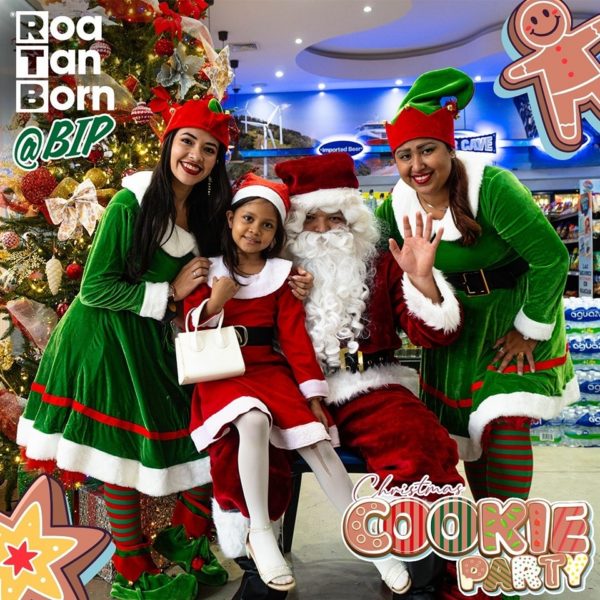 Roatan Born invita a disfrutar su encantadora “Christmas Cookie Party” en familia