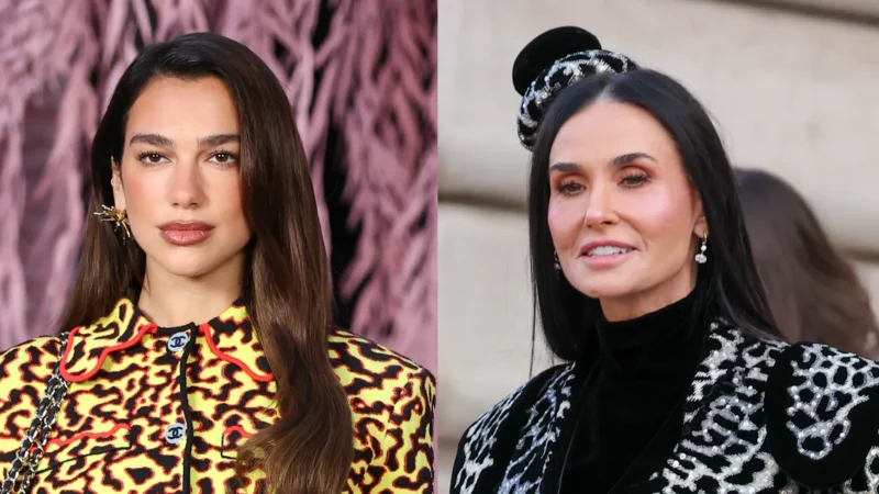 Dua Lipa y Demi Moore reinventan el animal print para el próximo Primavera 2026