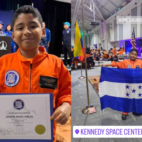 André Mejía hace historia en la NASA y vuelve a Honduras con una misión: impulsar la ciencia y la robótica