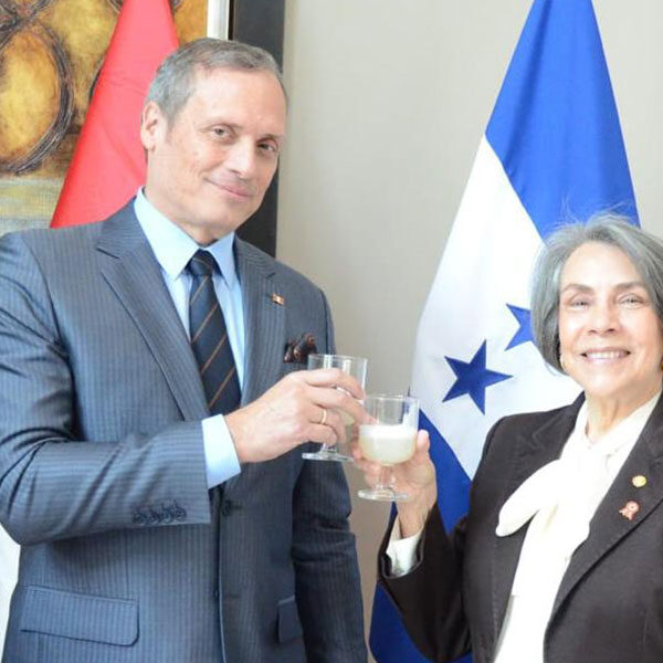 Perú celebró 205 años de independencia con una velada diplomática en Honduras
