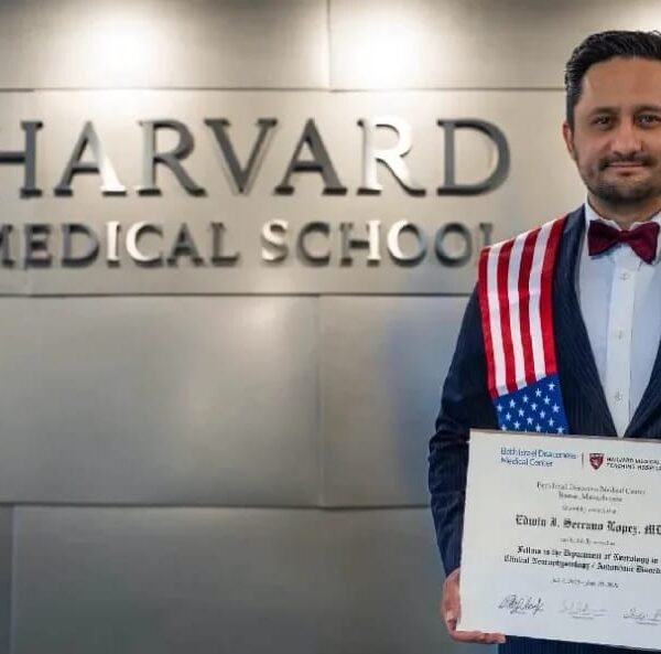 Edwin Serrano, el médico hondureño que conquistó Harvard