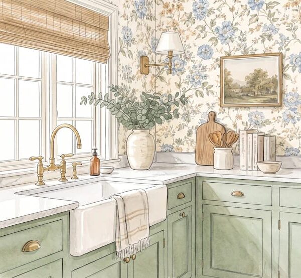 Papel pintado en la cocina: la tendencia que transforma los espacios con estilo
