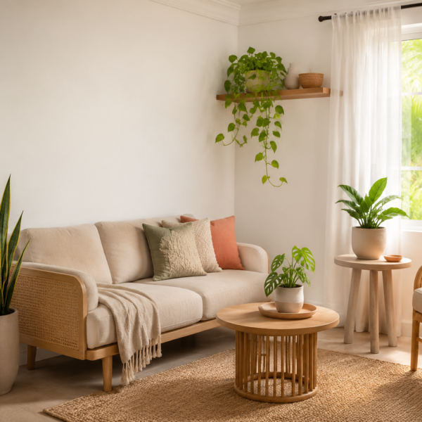 Plantas que hacen que un espacio pequeño se vea más amplio y elegante
