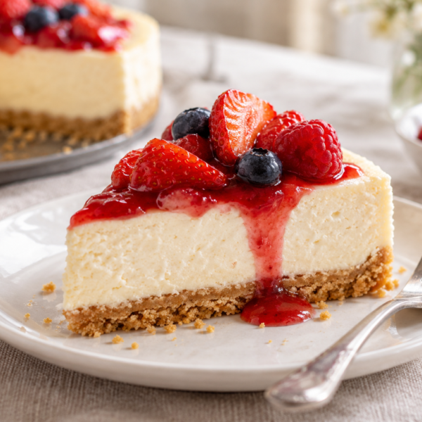 Cheesecake fácil y sin horno: un postre delicioso con pocos ingredientes