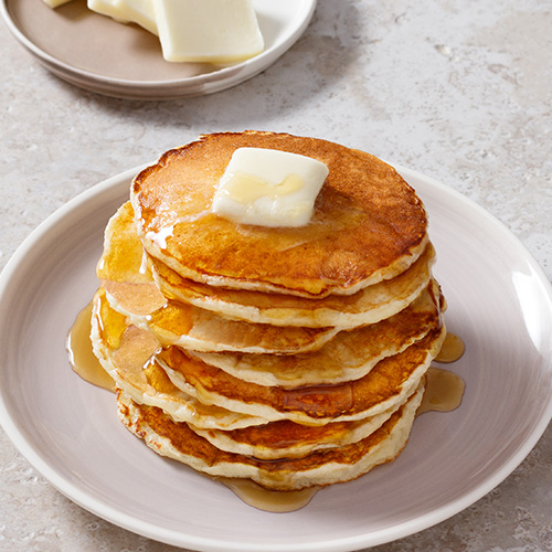 Receta de panqueques con dos huevos, rápida y fácil