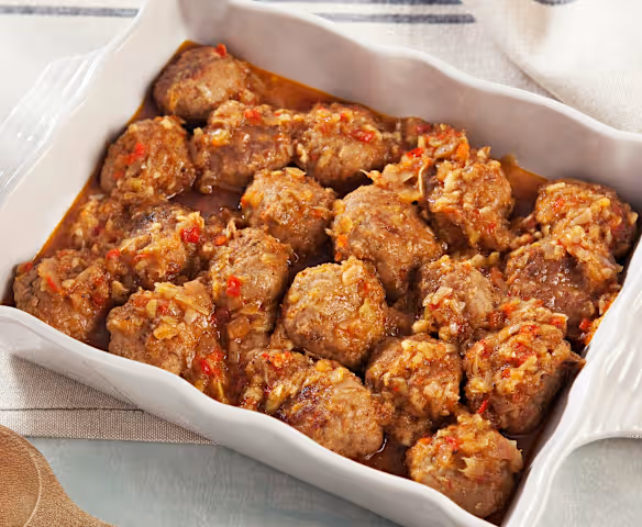 Albóndigas con verduras: una receta casera, fácil y llena de sabor